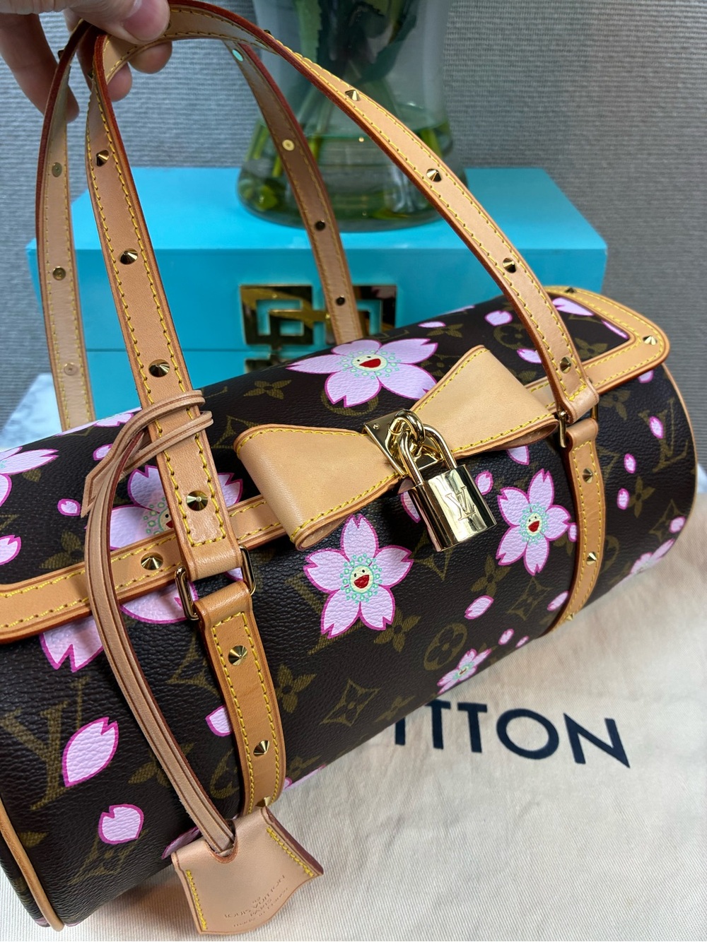 Louis Vuitton LV Murakami Cherry Blossom Papillon Bag - 2003 Fantastic Condition - Picture 2 of 16